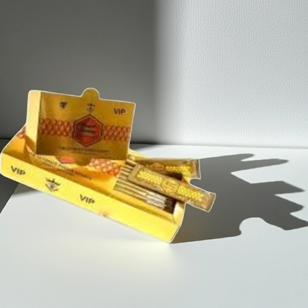 Miere afrodisiac Royal Honey Gold 12 plicuri 20 g [ COLET DISCRET  ]