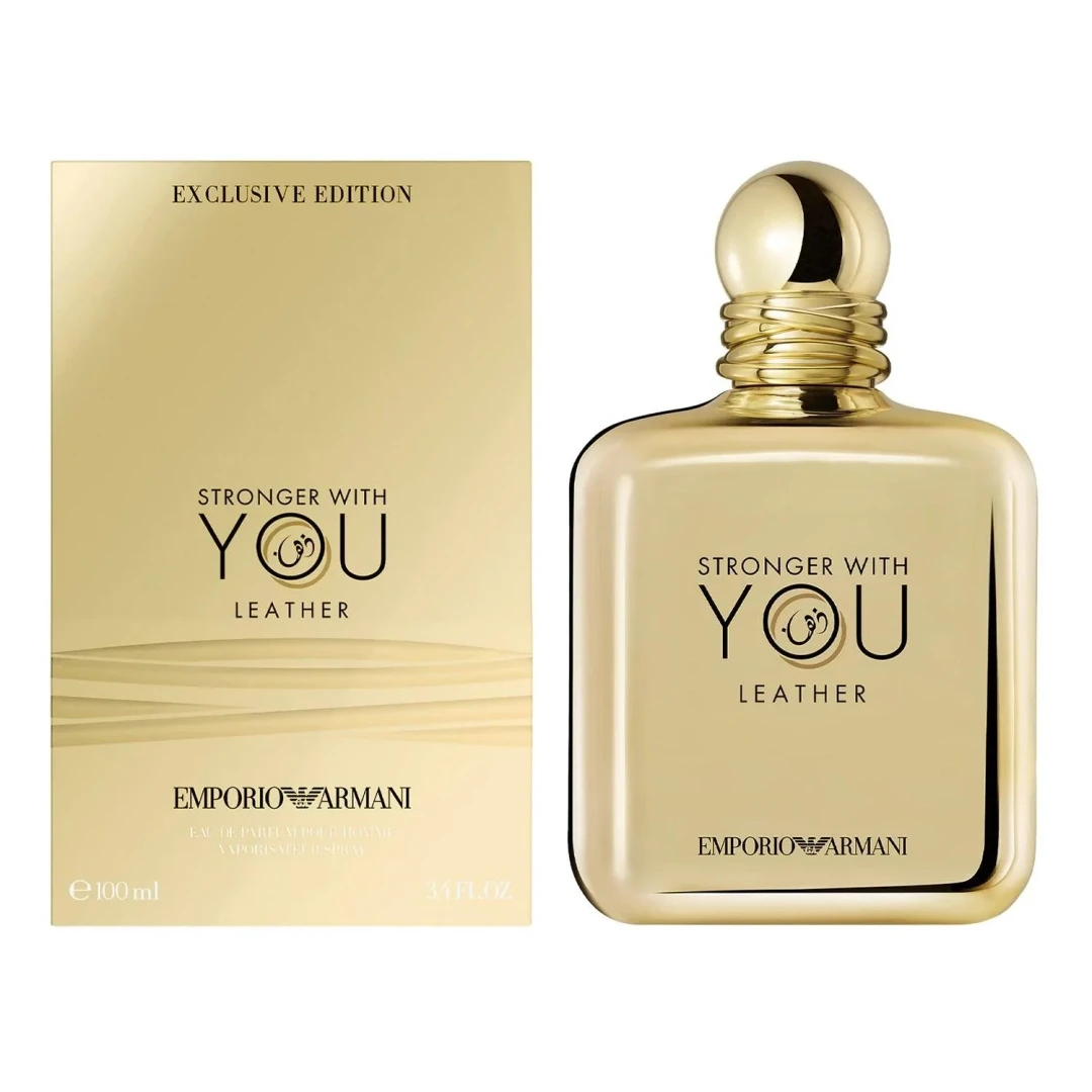 Parfum stronger with you leather barbati 100ml